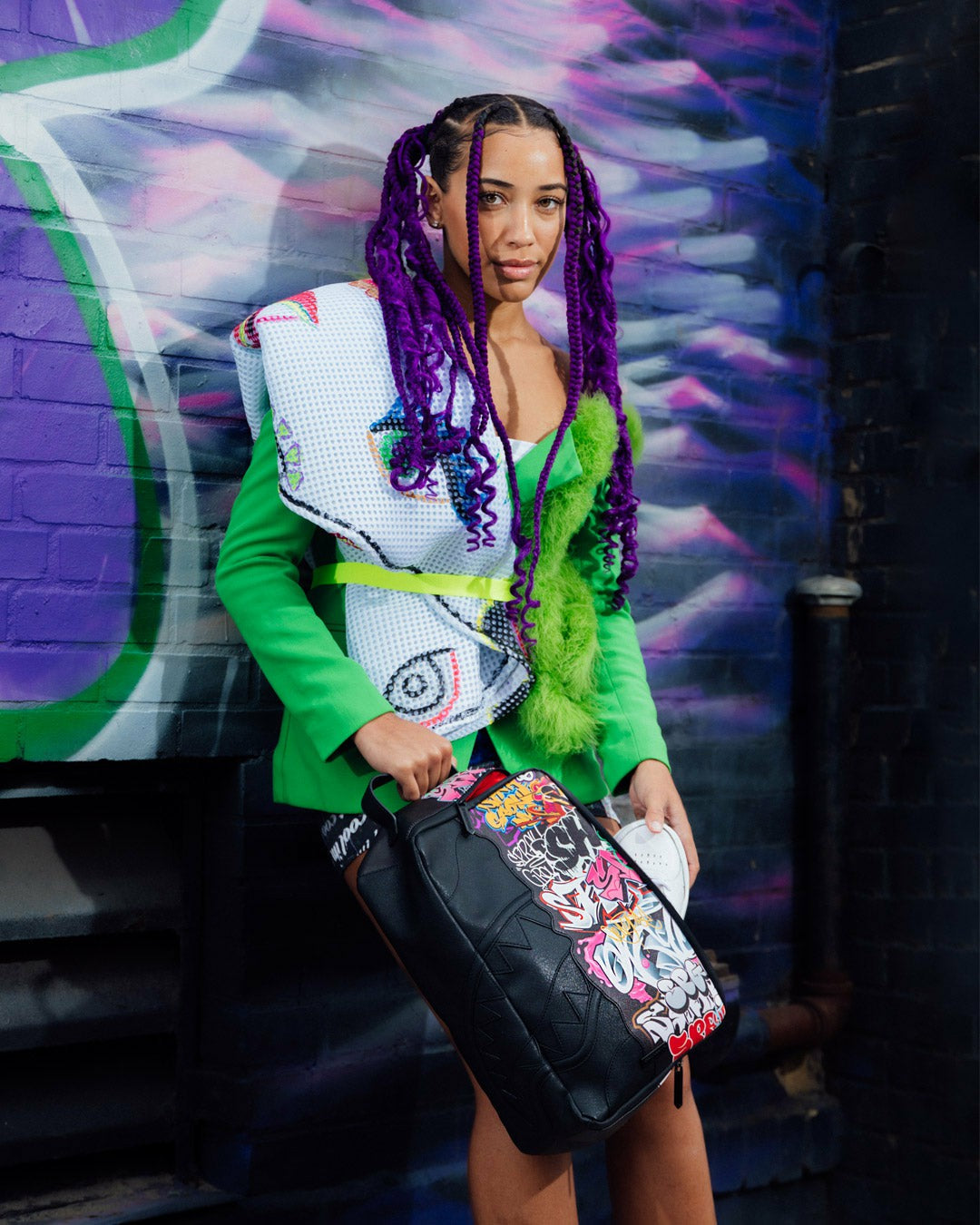 HALF GRAFF NIGHT SNEAKER HOLDER | Sprayground Limited Offer