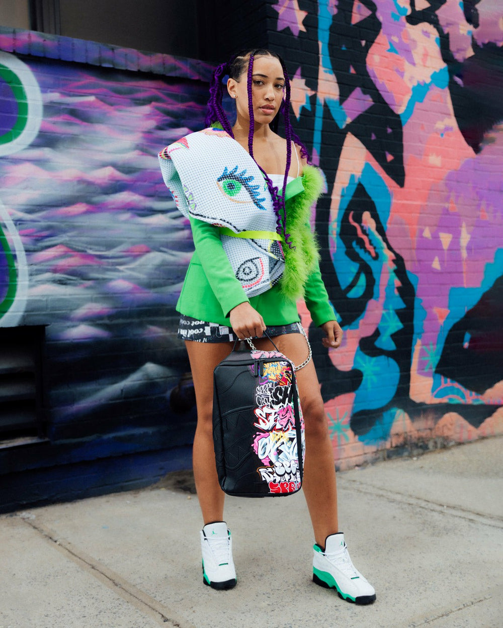 HALF GRAFF NIGHT SNEAKER HOLDER | Sprayground Limited Offer