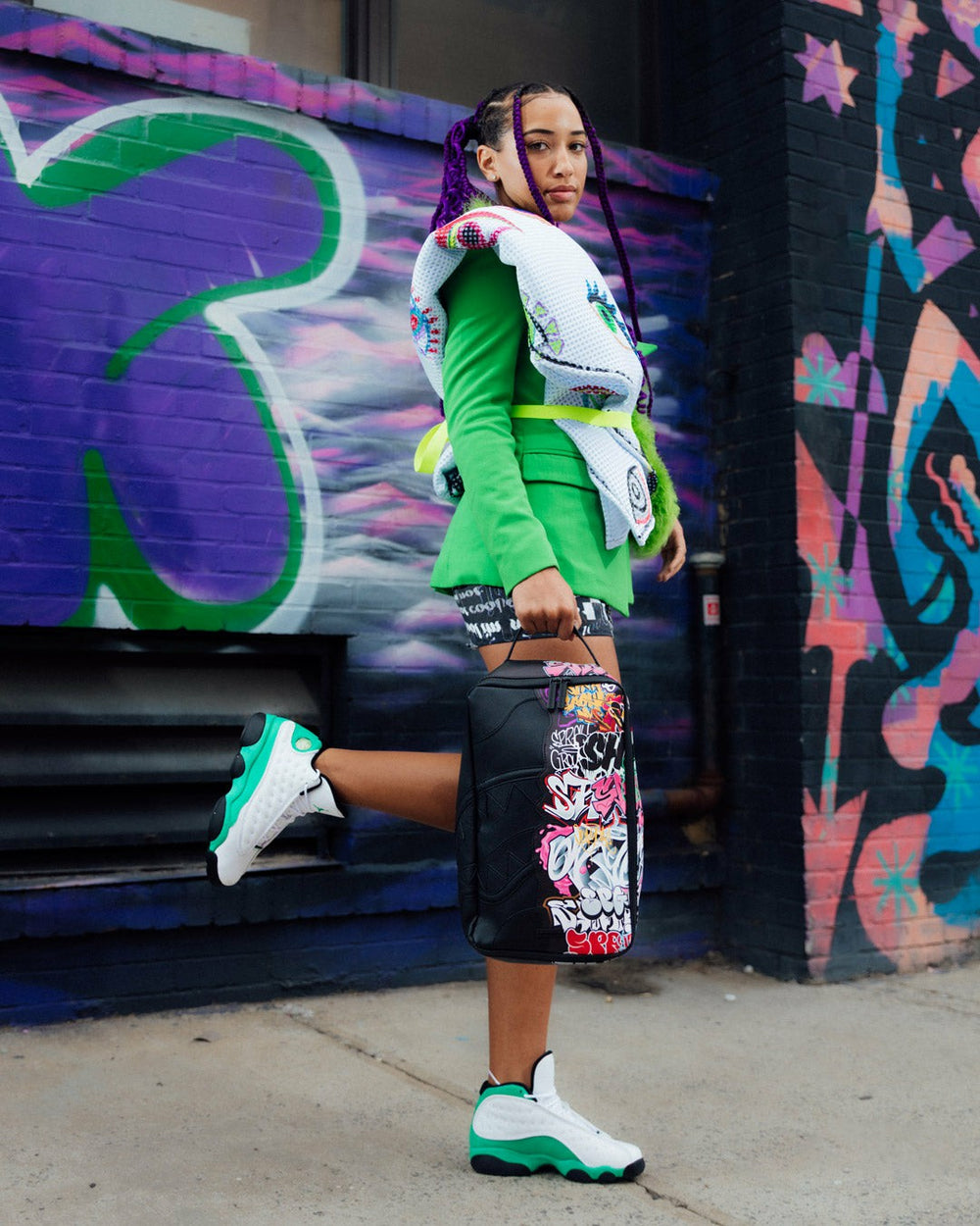 HALF GRAFF NIGHT SNEAKER HOLDER | Sprayground Limited Offer