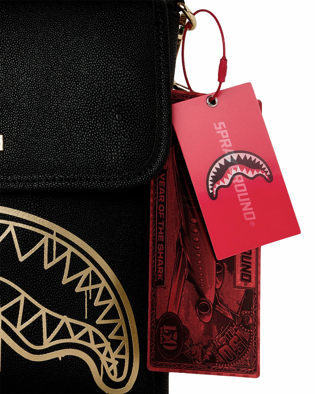 GOLD FANG MESSENGER SLING | Sprayground Bargain