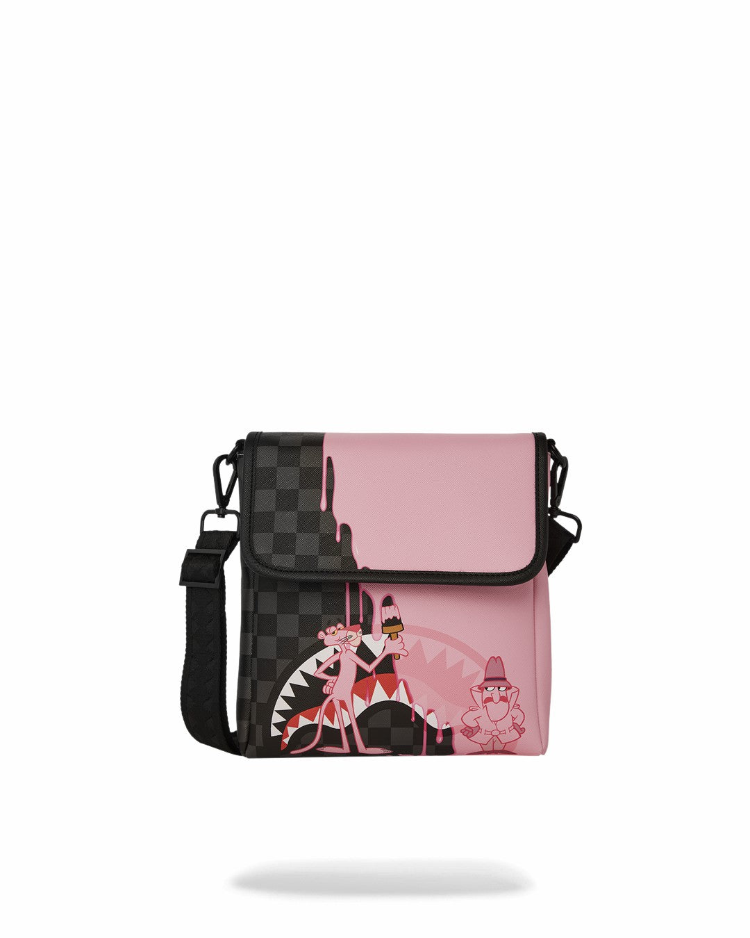 PINK PANTHER PINK PAINTER MESSENGER SLING BAG | Sprayground Bargain