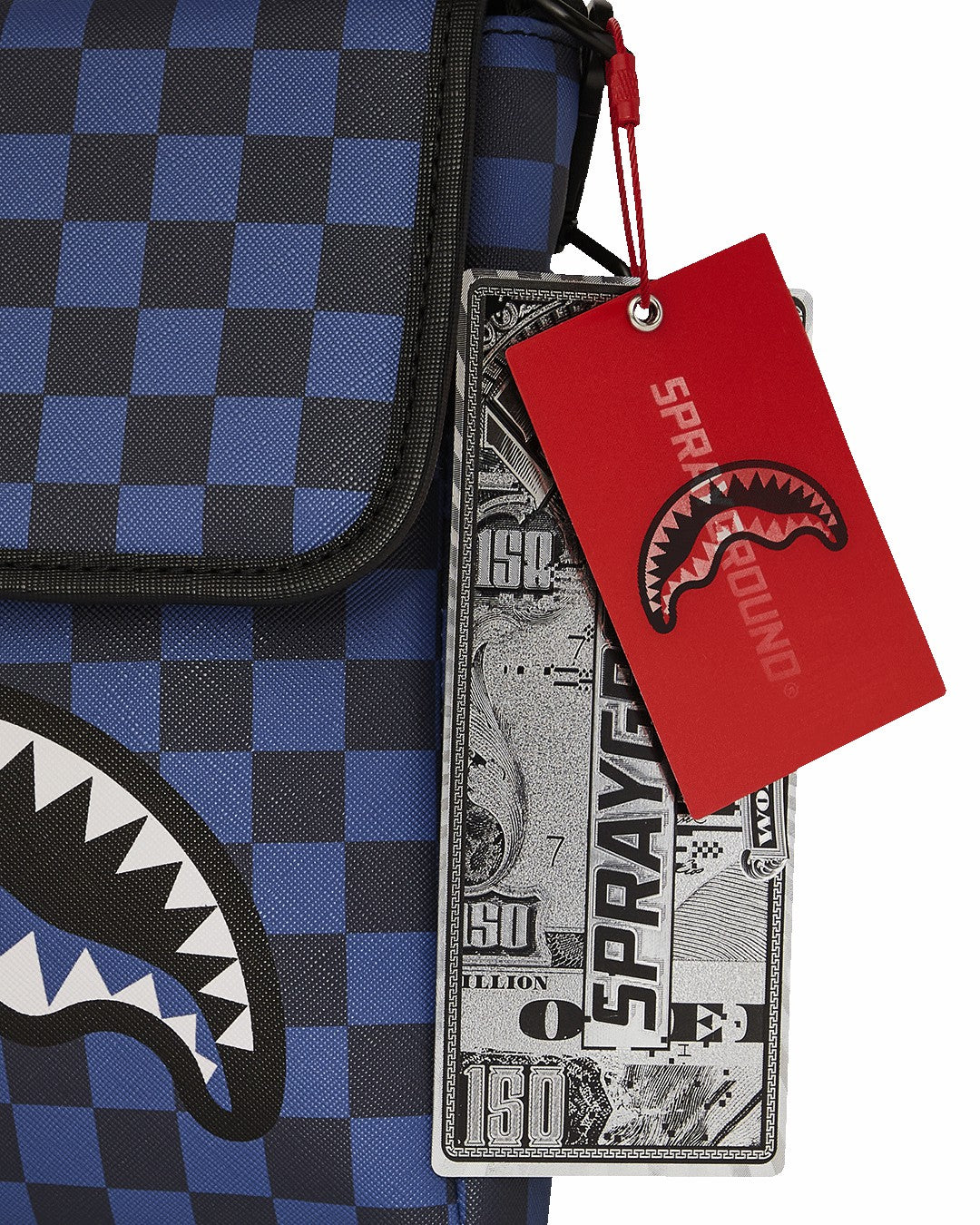 MIDNIGHT MAGIC SHARKS IN PARIS MESSENGER SLING BAG | Sprayground Exclusive Deal
