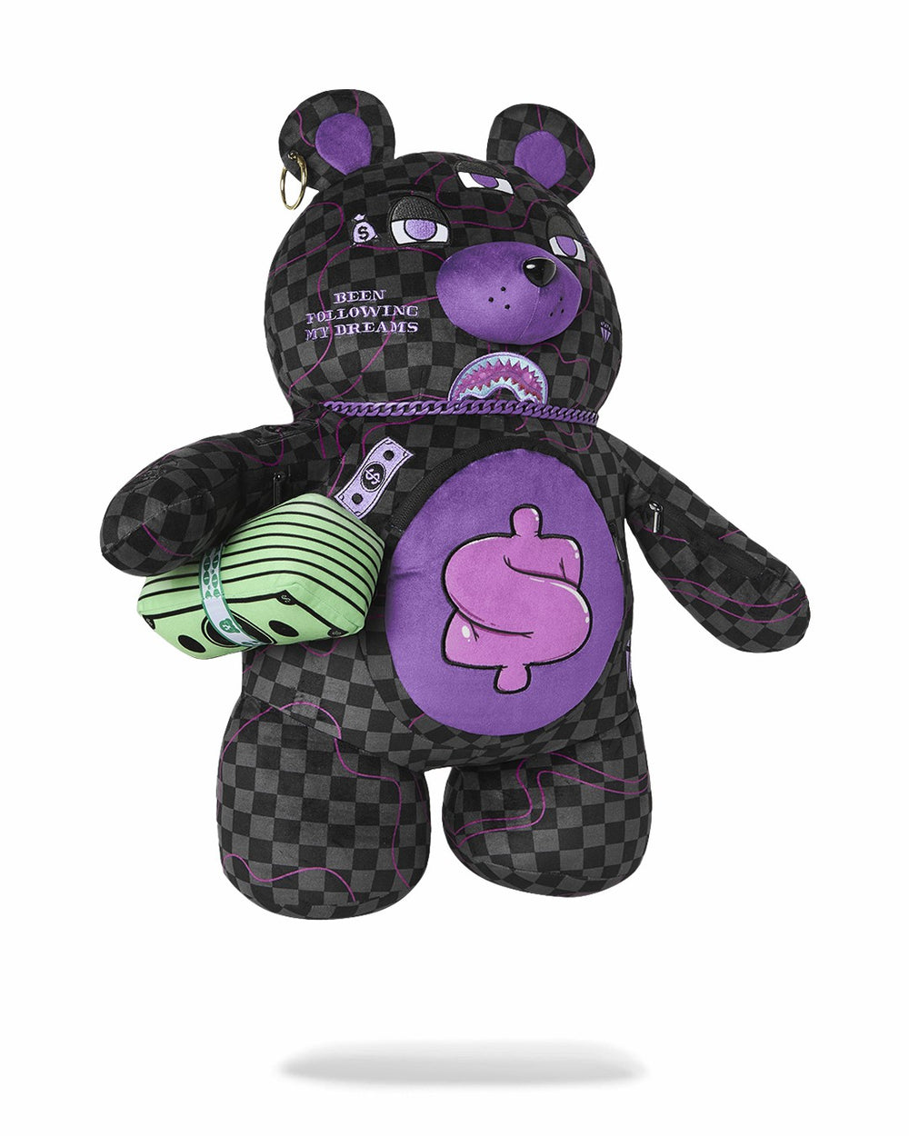 PURPLE SLIME SHARK MONEYBEAR BACKPACK | Sprayground On Sale