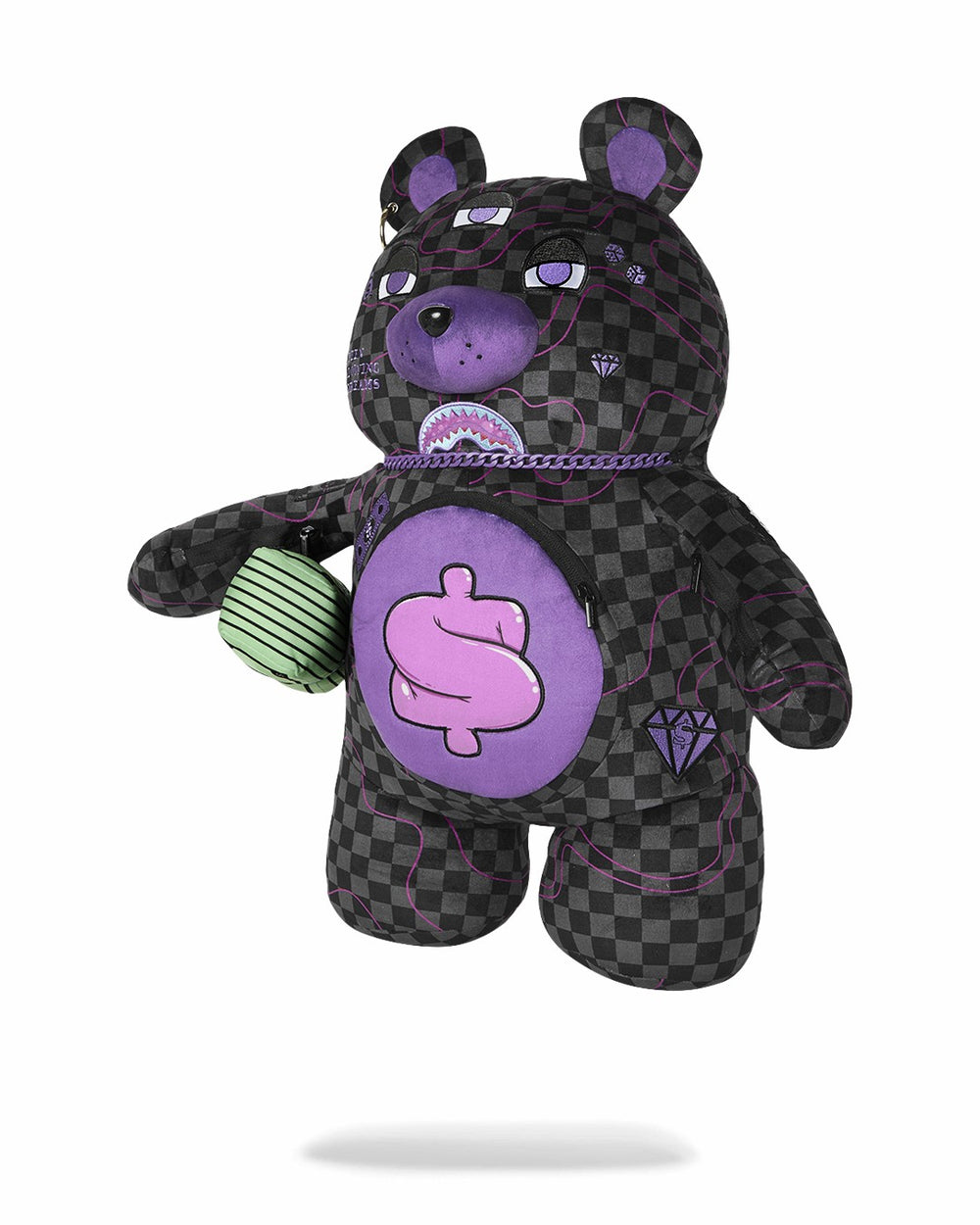 PURPLE SLIME SHARK MONEYBEAR BACKPACK | Sprayground On Sale
