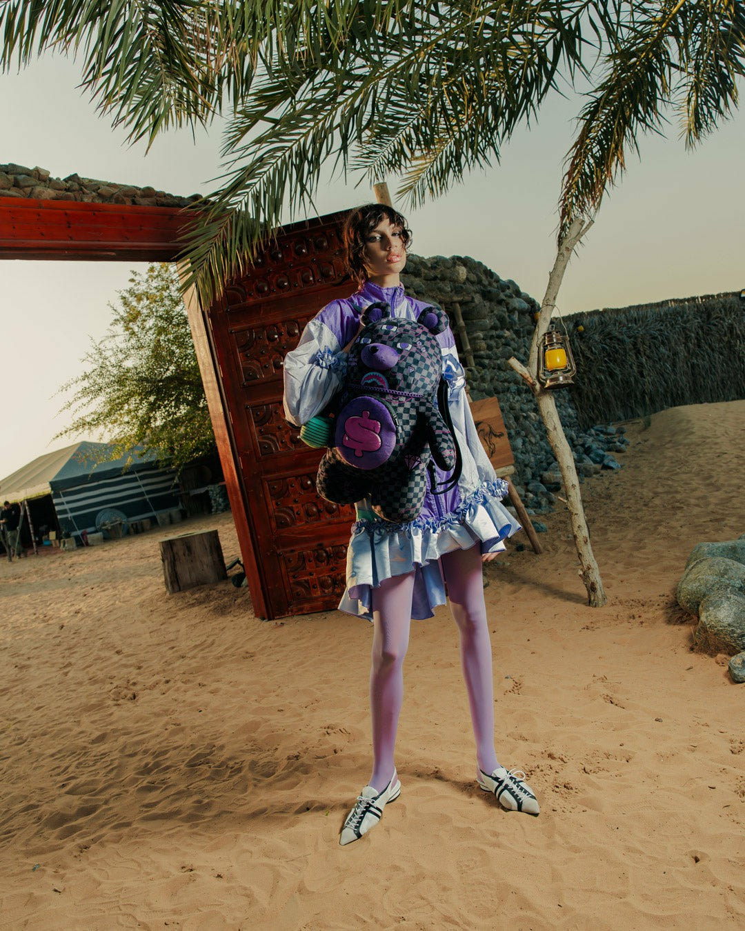PURPLE SLIME SHARK MONEYBEAR BACKPACK | Sprayground On Sale