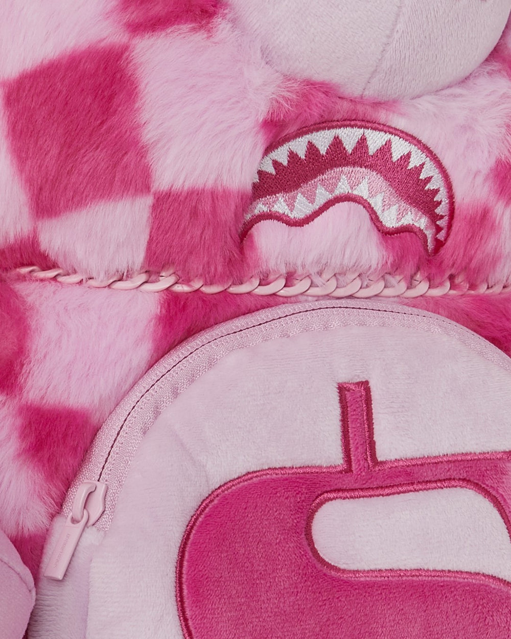 FURZILLA SHARK (PINK CHECK) MONEYBEAR BACKPACK | Sprayground Savings