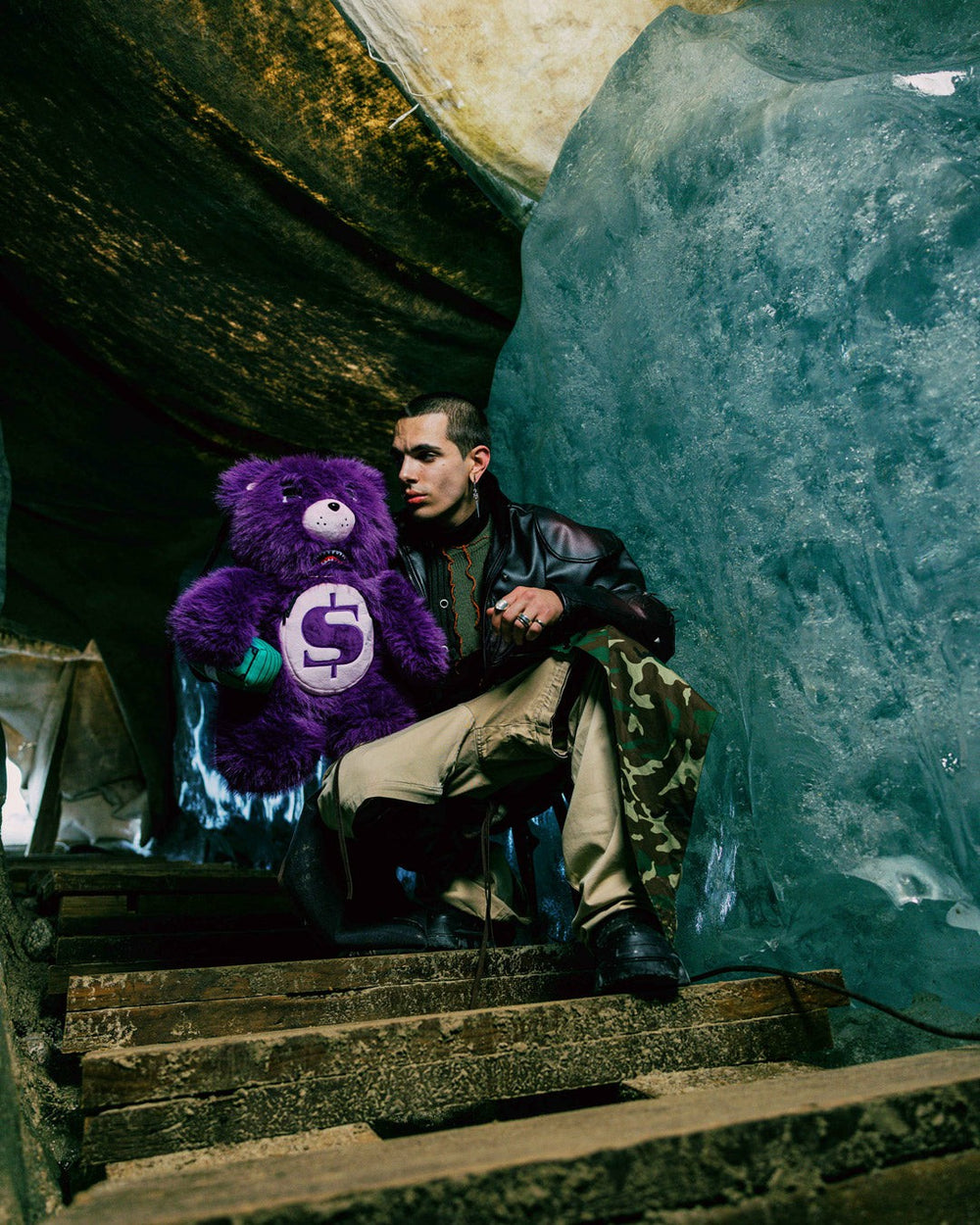 FURZILLA SHARK (PURP) MONEYBEAR BACKPACK | Sprayground Discounted