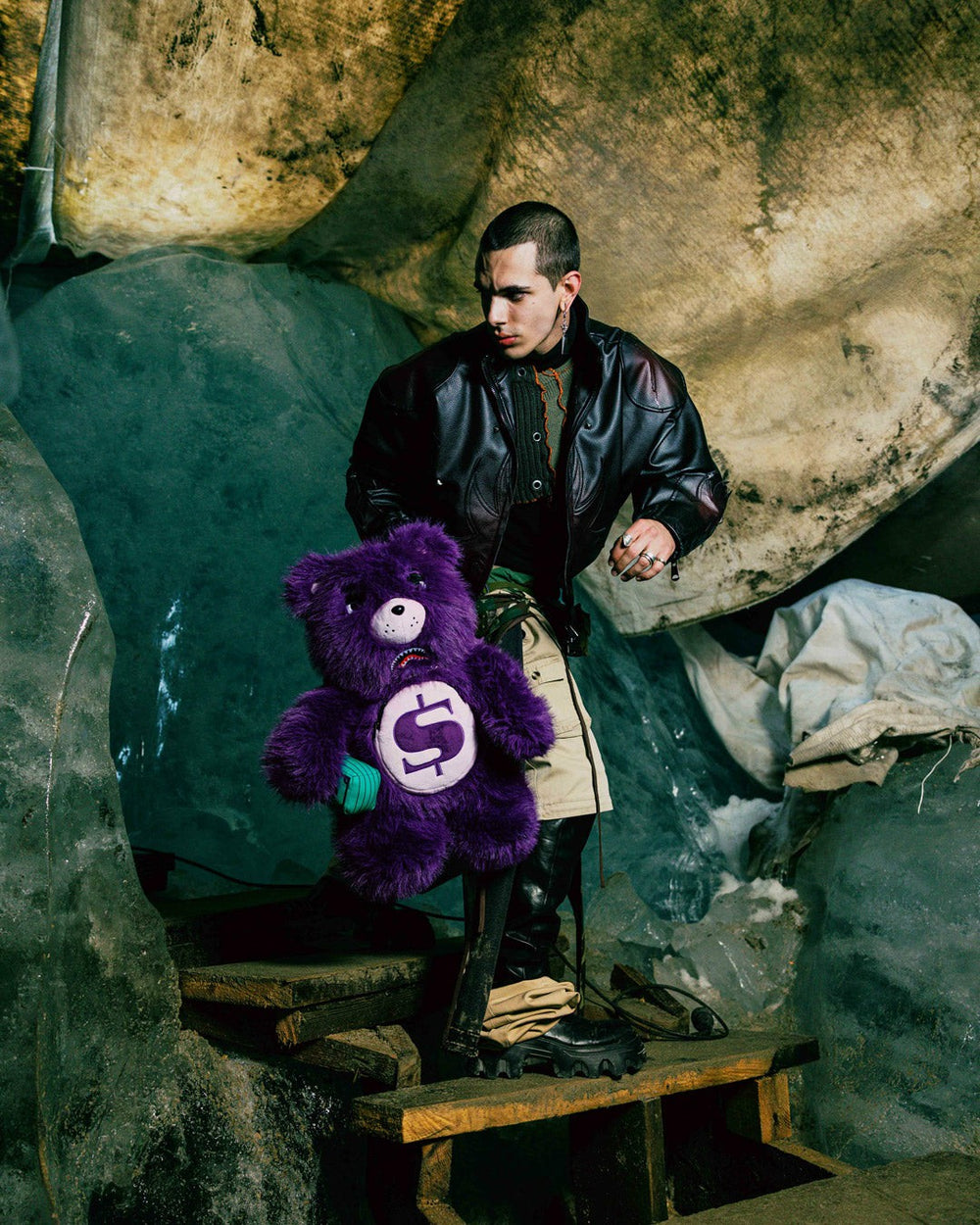 FURZILLA SHARK (PURP) MONEYBEAR BACKPACK | Sprayground Discounted
