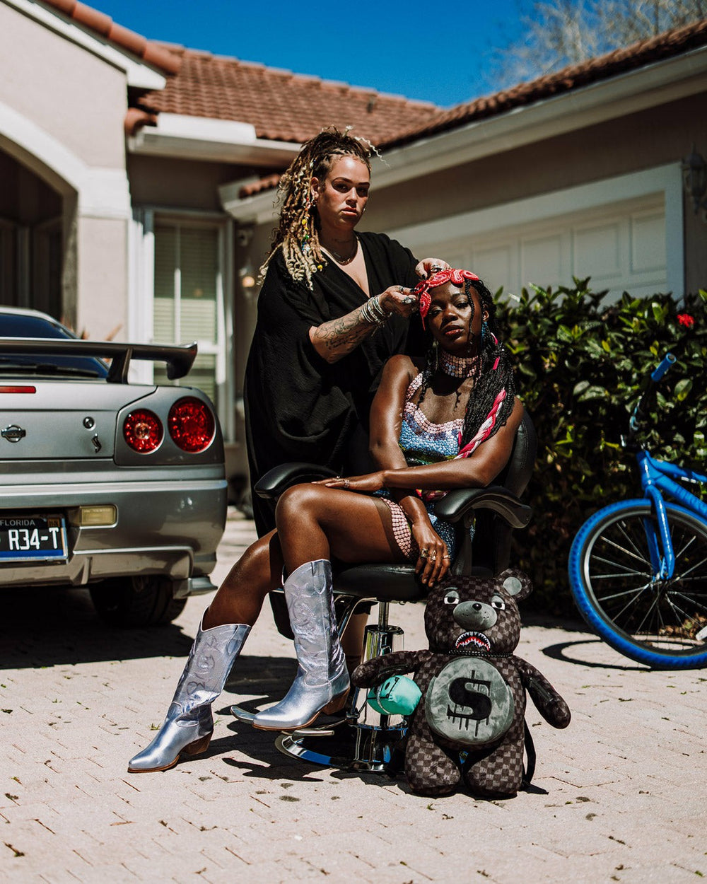 SHARKS IN PARIS THUNDERDRIP MONEYBEAR TEDDYBEAR BACKPACK | Sprayground Limited Offer