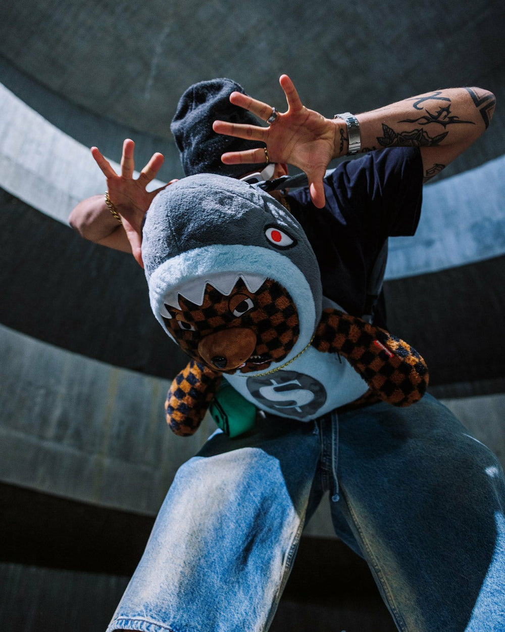 THE RIZZLER MONEYBEAR TEDDYBEAR BACKPACK | Sprayground On Sale