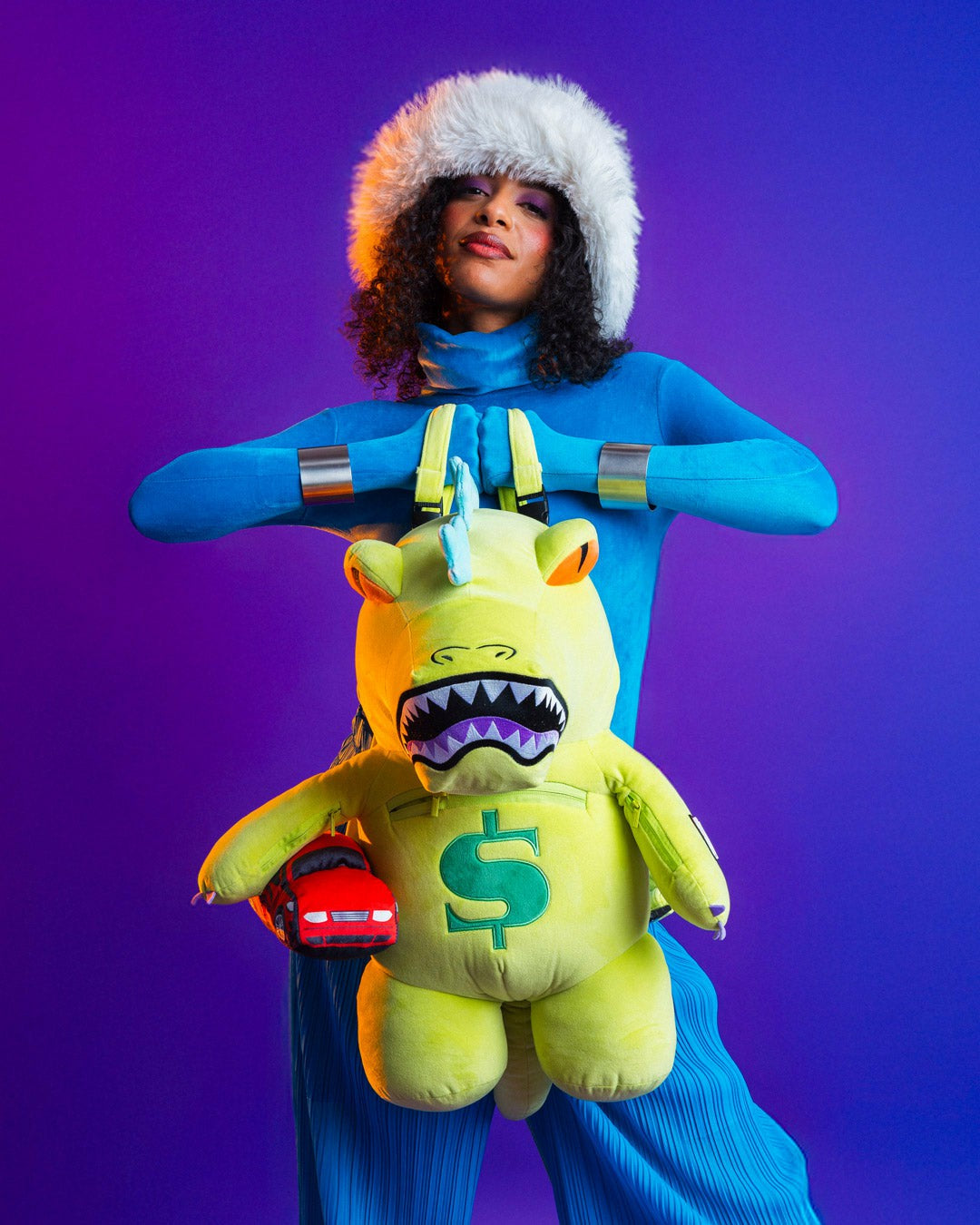 RUGRATS REPTAR GROWL PLUSH BACKPACK | Sprayground Bargain