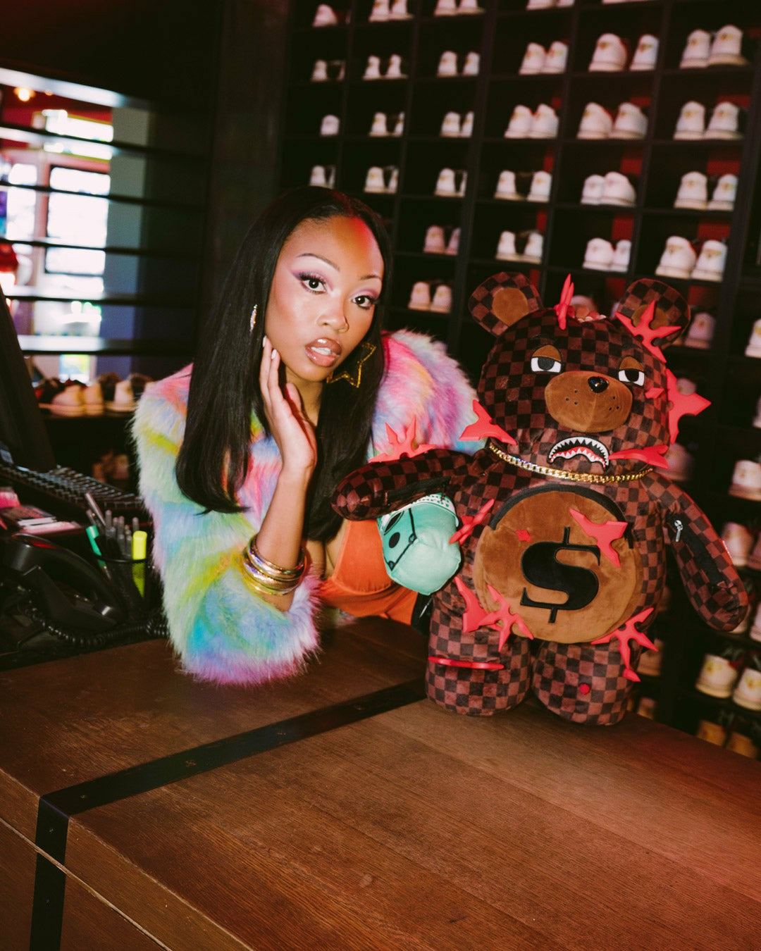OUCH, WHATEVER MONEYBEAR BACKPACK | Sprayground Savings