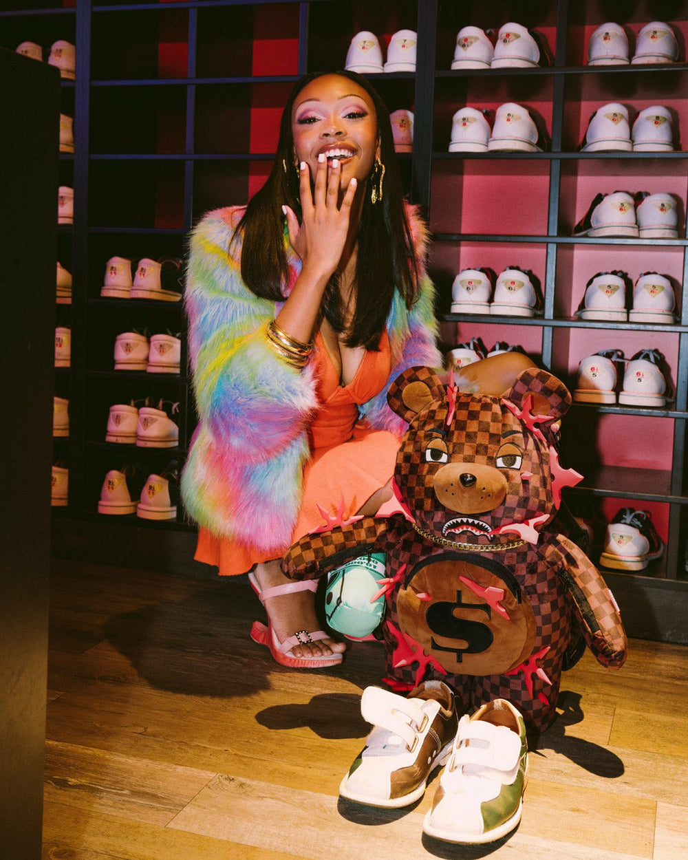 OUCH, WHATEVER MONEYBEAR BACKPACK | Sprayground Savings