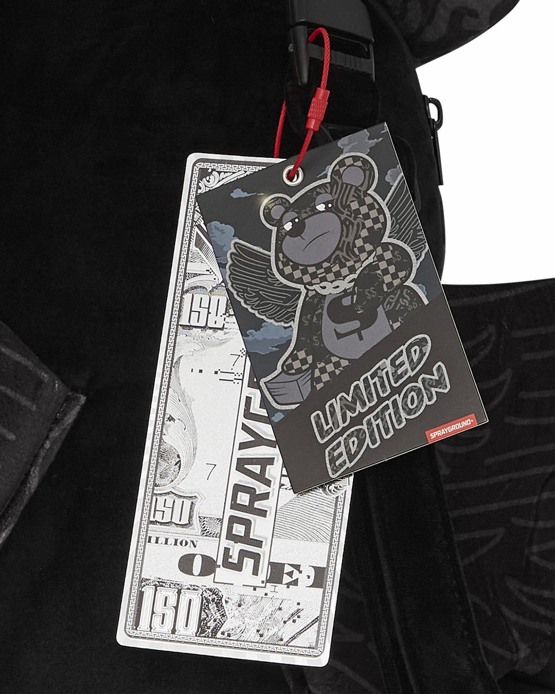 4AM MONEY WING BEAR BACKPACK | Sprayground Limited Offer