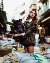 4AM MONEY WING BEAR BACKPACK | Sprayground Limited Offer
