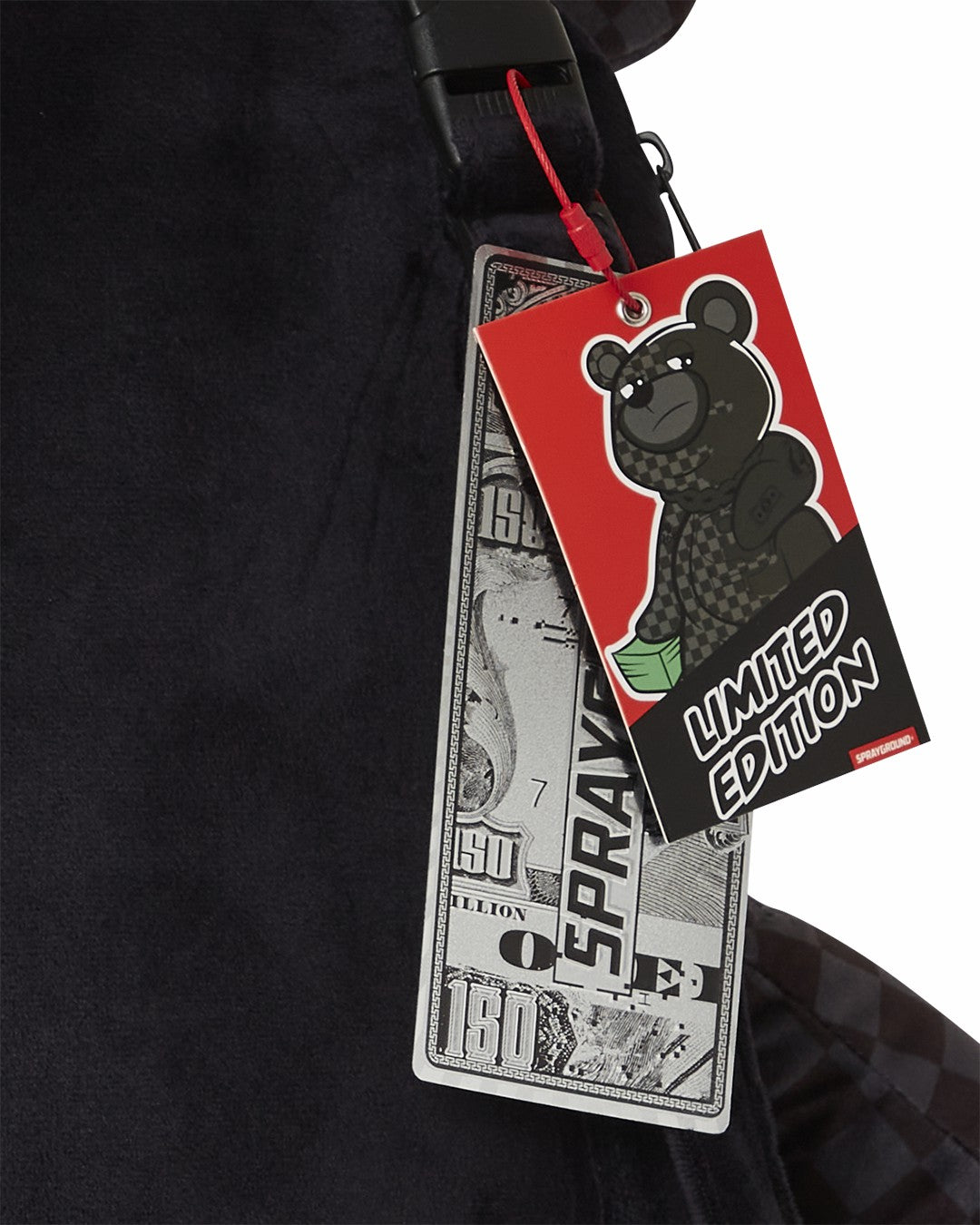 SPEED SHARK SIDE SWIPE MONEYBEAR TEDDY BEAR BACKPACK | Sprayground Special Offer