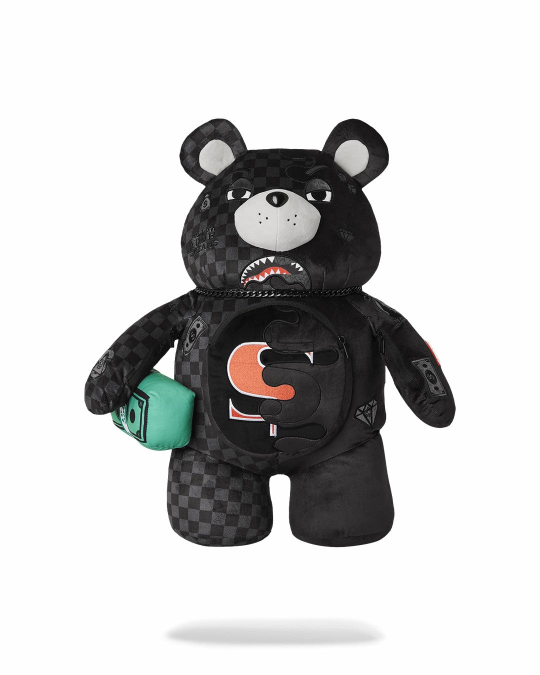 SPEED SHARK SIDE SWIPE MONEYBEAR TEDDY BEAR BACKPACK | Sprayground Special Offer
