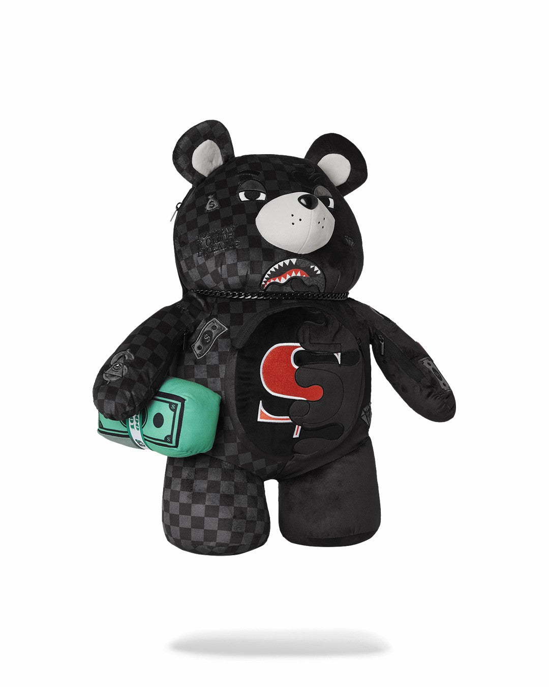 SPEED SHARK SIDE SWIPE MONEYBEAR TEDDY BEAR BACKPACK | Sprayground Special Offer
