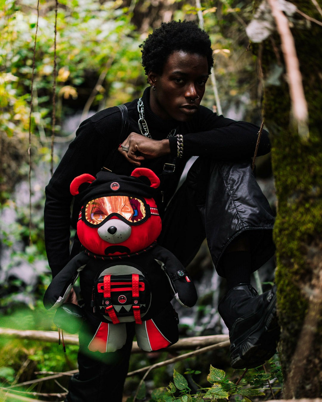 SKY HIGH SEEKERS ARCTIC GPS MONEYBEAR BACKPACK | Sprayground Sale