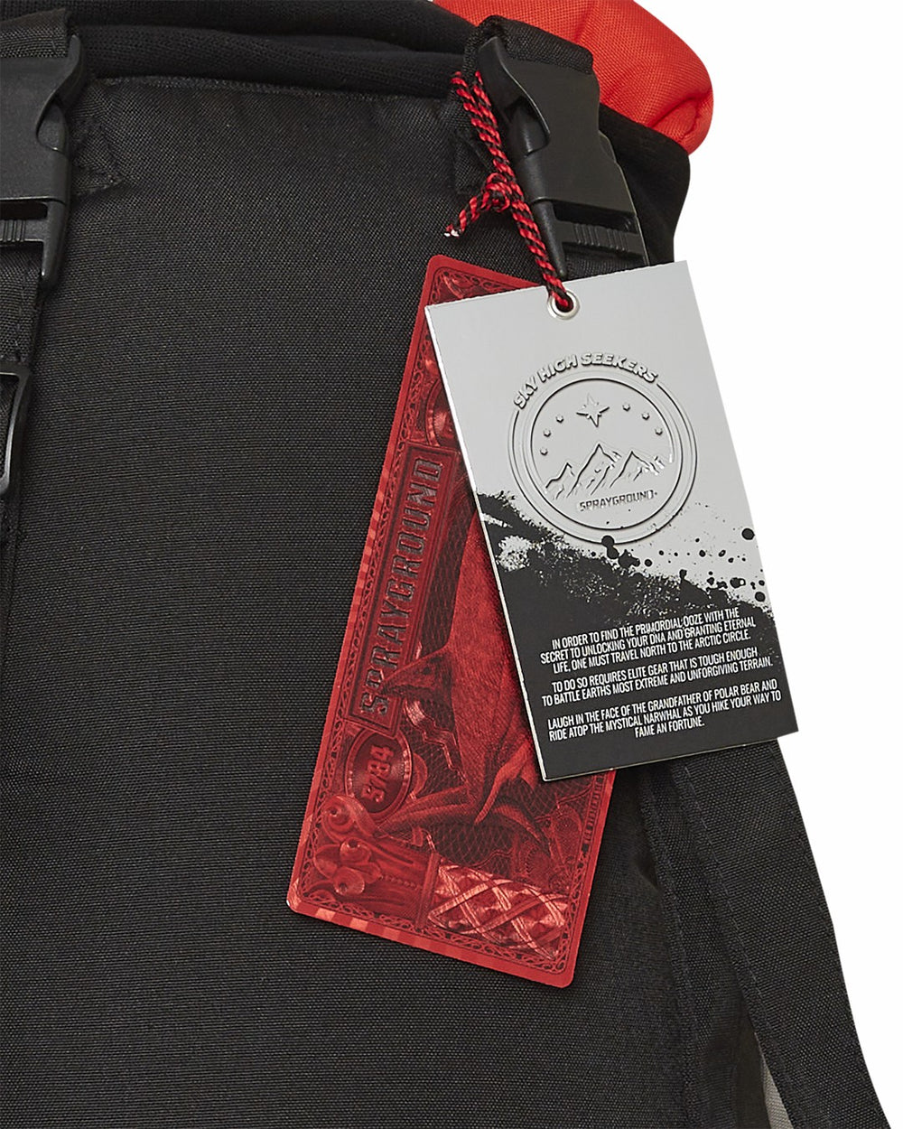 SKY HIGH SEEKERS ARCTIC GPS MONEYBEAR BACKPACK | Sprayground Sale