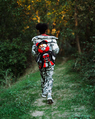 SKY HIGH SEEKERS ARCTIC GPS MONEYBEAR BACKPACK | Sprayground Sale