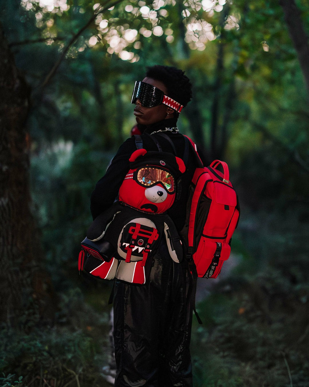 SKY HIGH SEEKERS ARCTIC GPS MONEYBEAR BACKPACK | Sprayground Sale