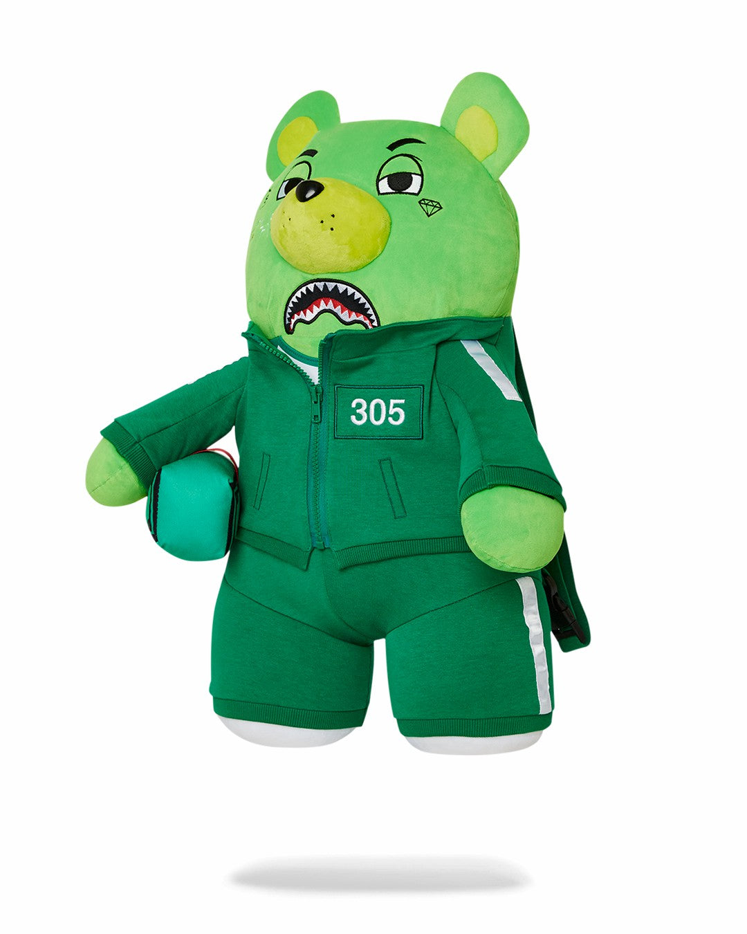 SQUID GAME COLLAB CONTESTANT MONEYBEAR BACKPACK | Sprayground Outlets