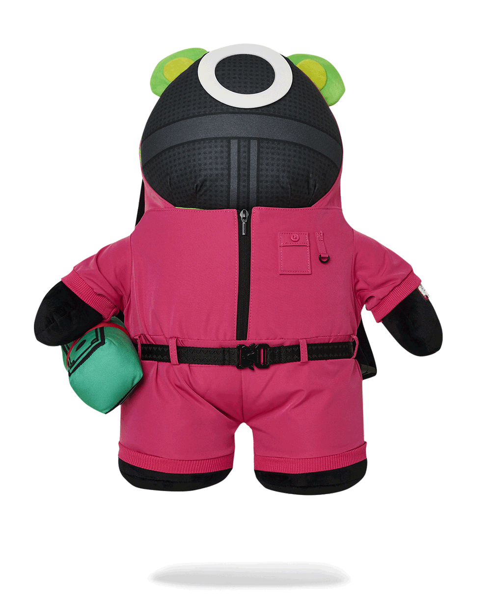 SQUID GAME COLLAB PINK SOLDIERS BEAR BACKPACK | Sprayground Bargain