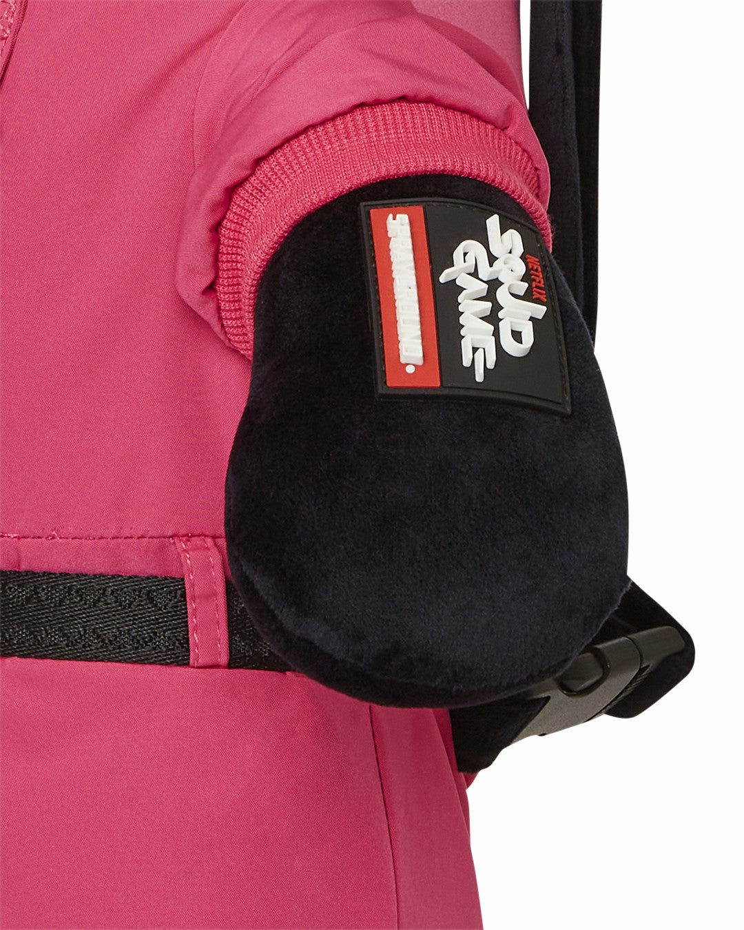SQUID GAME COLLAB PINK SOLDIERS BEAR BACKPACK | Sprayground Bargain