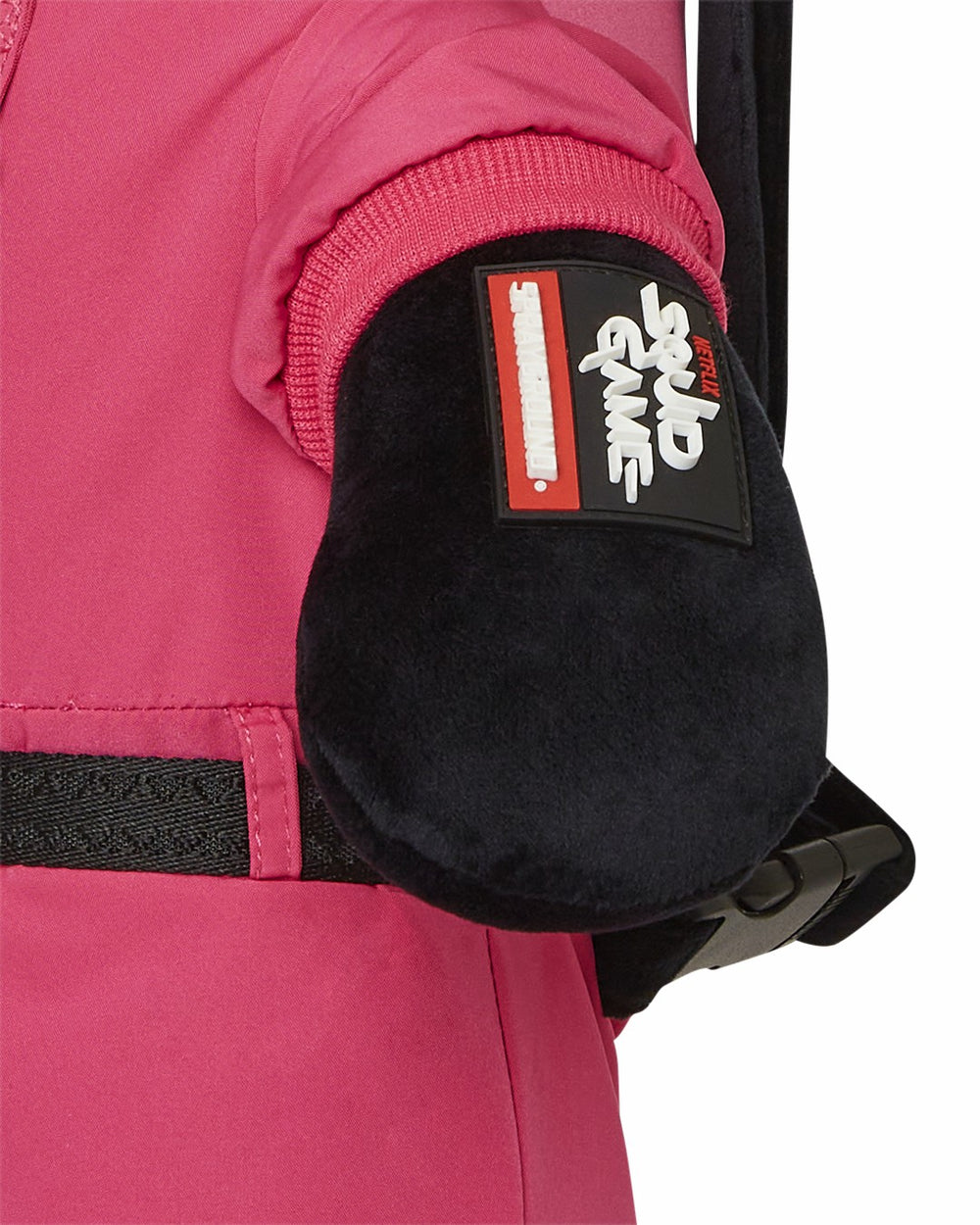 SQUID GAME COLLAB PINK SOLDIERS BEAR BACKPACK | Sprayground Bargain