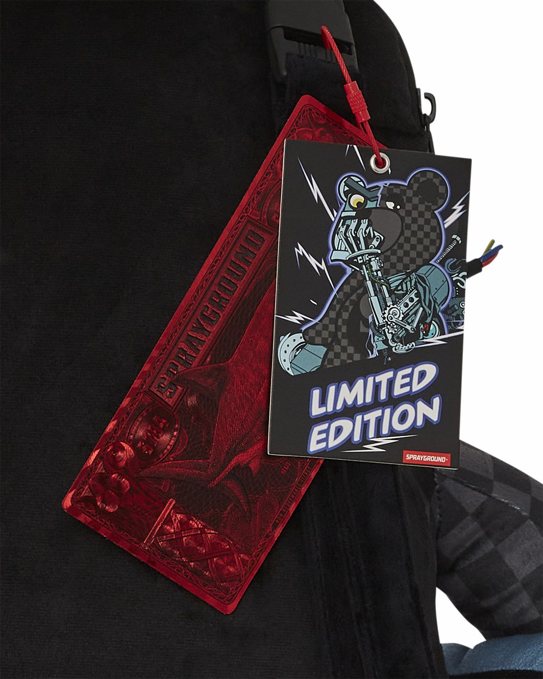 CYBORG ROBOANDROID TERMINATOR MONEYBEAR BACKPACK | Sprayground Savings