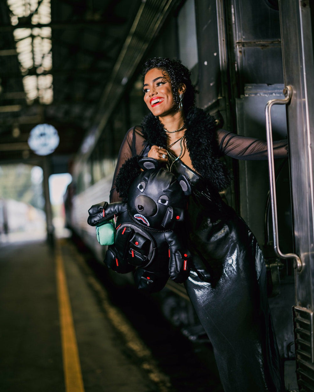 AIRFREIGHT MONEYBEAR TEDDYBEAR BACKPACK | Sprayground Outlets