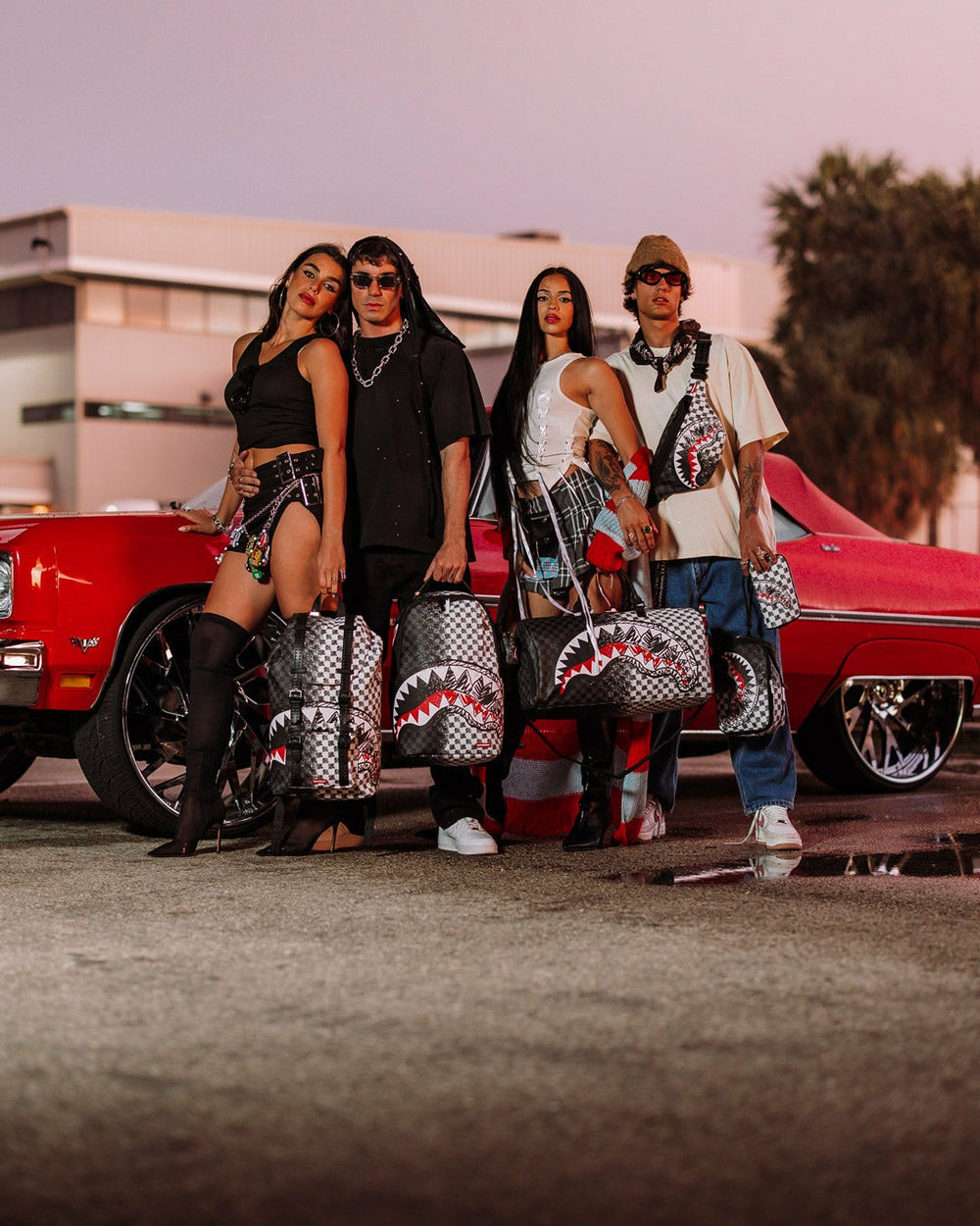 SCRIBBLE DRIBBLE CHECK TOILETRY BRICK | Sprayground Exclusive Deal
