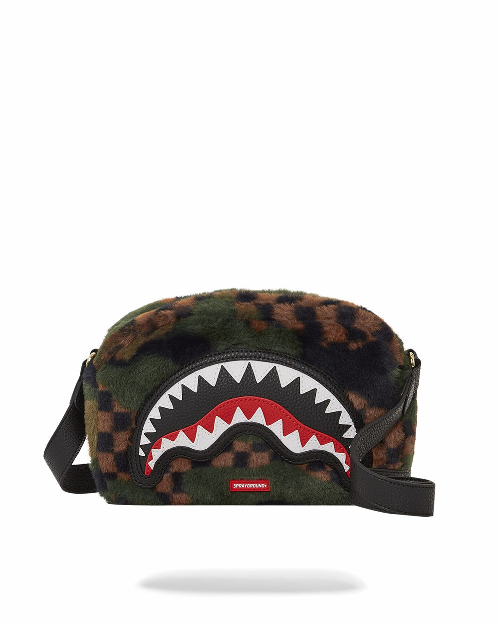 BIG SKY FUR SHARK MESSENGER BRICK BAG | Sprayground Discounted