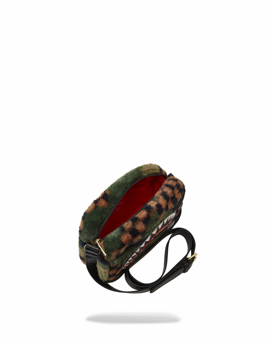 BIG SKY FUR SHARK MESSENGER BRICK BAG | Sprayground Discounted