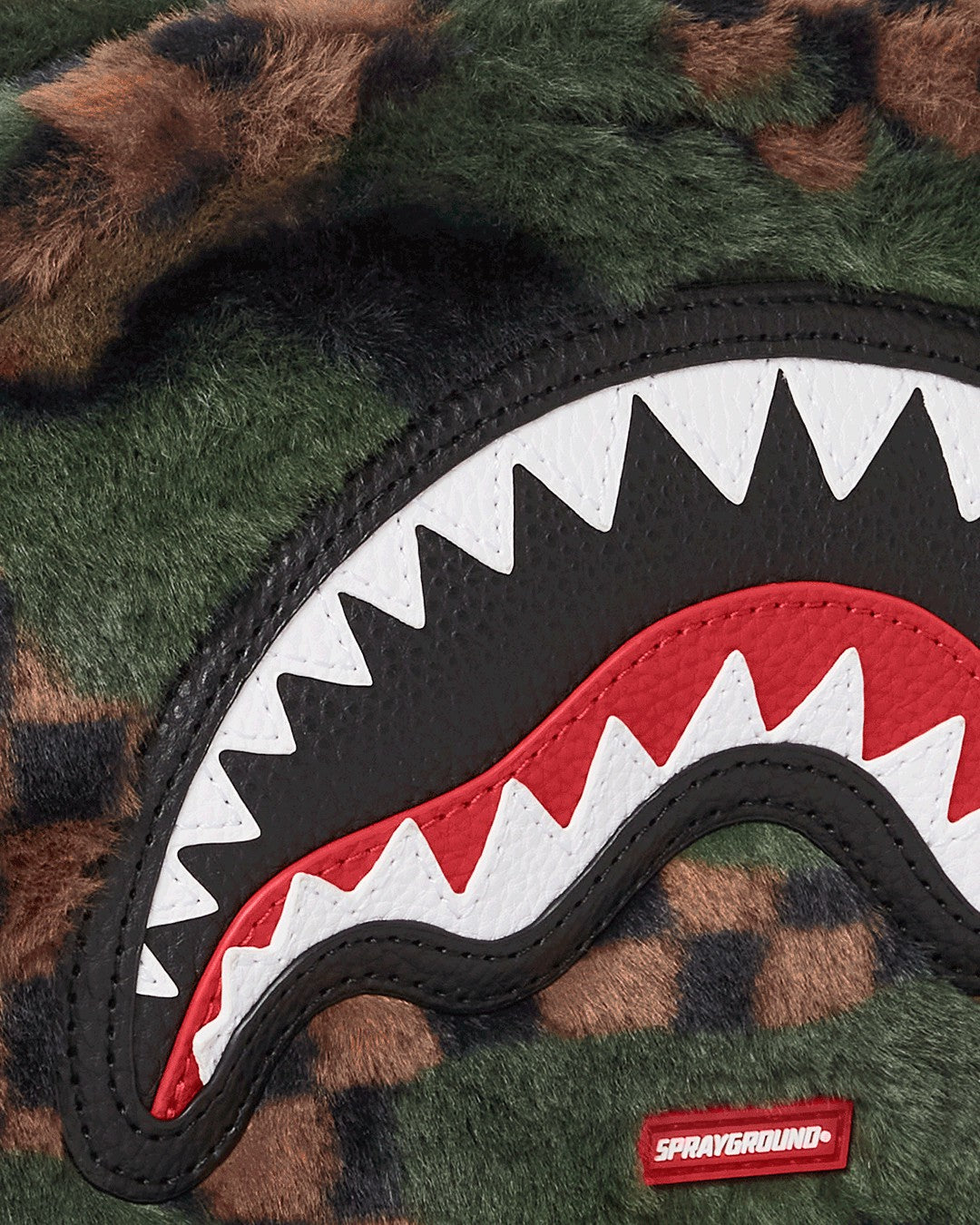 BIG SKY FUR SHARK MESSENGER BRICK BAG | Sprayground Discounted