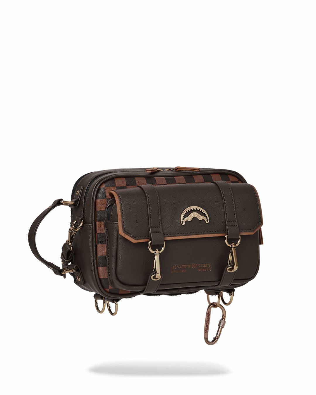 CHECKMATE ROYALE MESSENGER BRICK BAG | Sprayground Value Deal