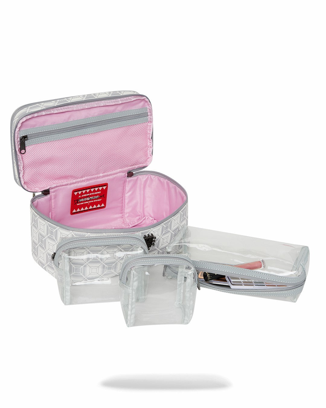 A.I.8 AFRICAN INTELLIGENCE BOOKED & BUSY COSMETIC CASE | Sprayground Exclusive Deal