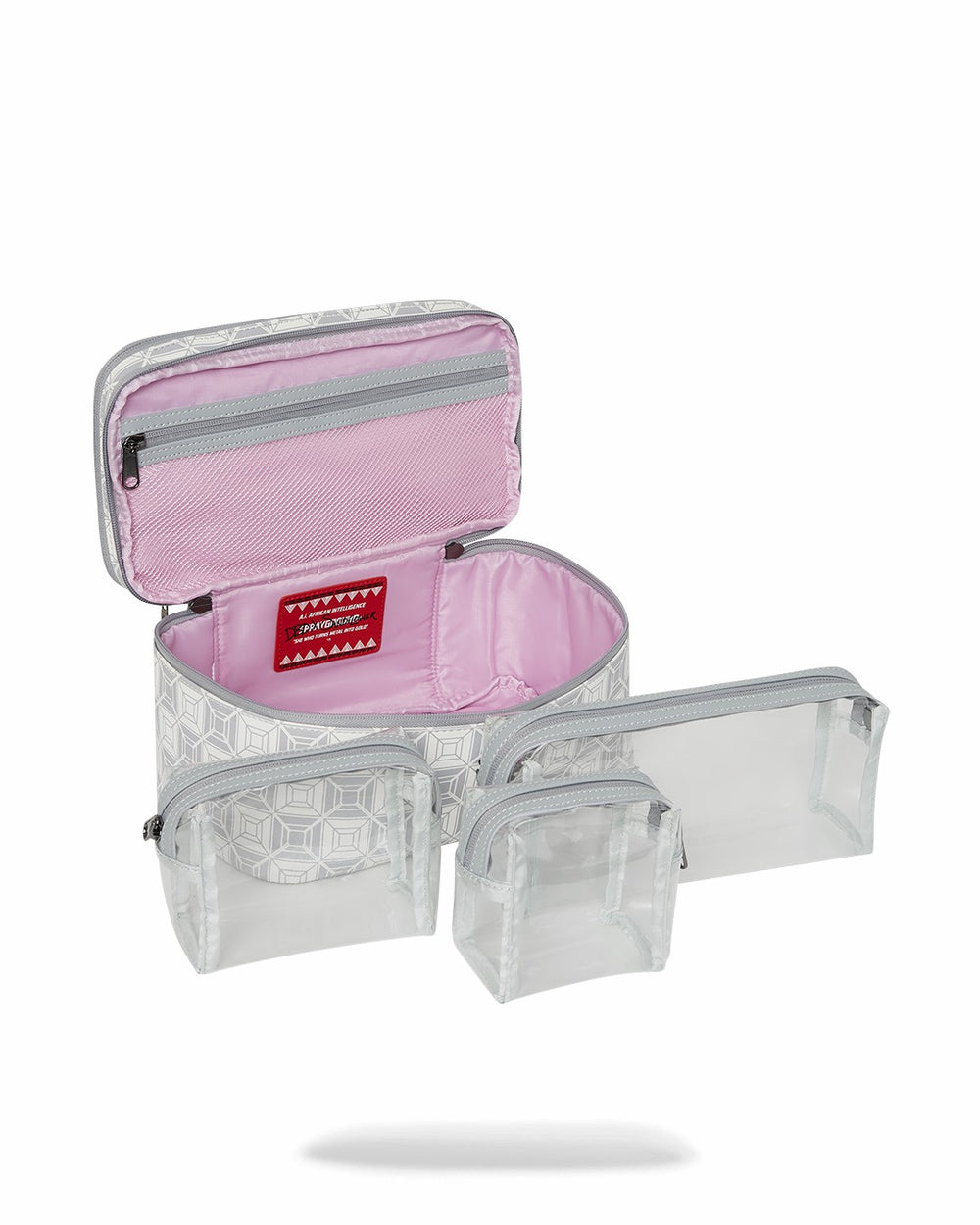 A.I.8 AFRICAN INTELLIGENCE BOOKED & BUSY COSMETIC CASE | Sprayground Exclusive Deal