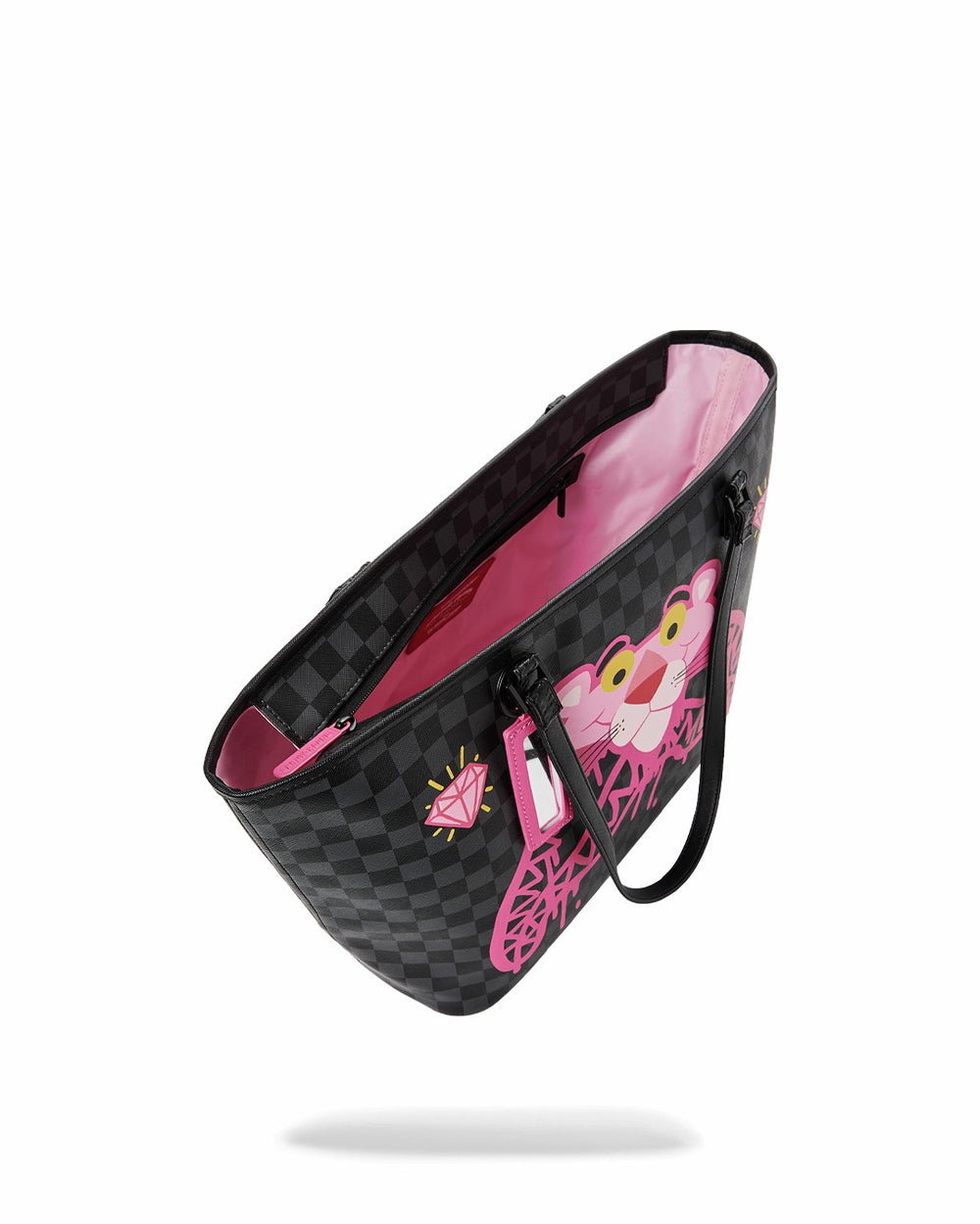 PINK PANTHER DIAMOND SHARK TOTE | Sprayground Hot Deal