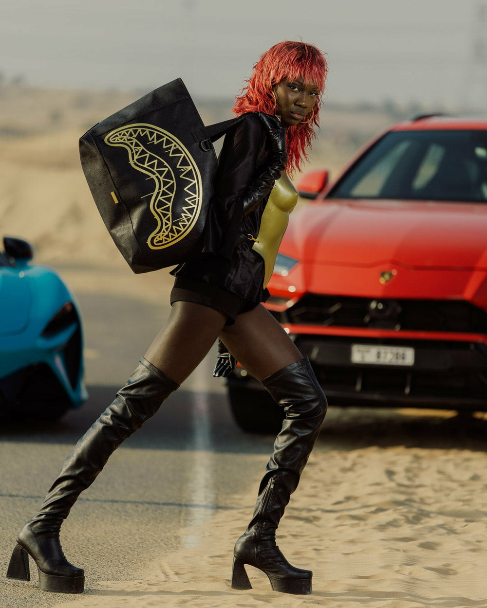 GOLD FANG BEACH TOTE | Sprayground Sale