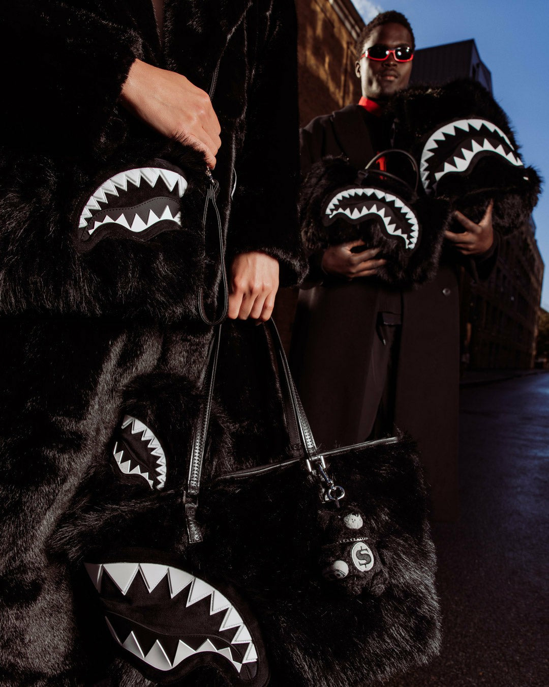 FURZILLA SHARK (NIGHT) TOTE | Sprayground Savings