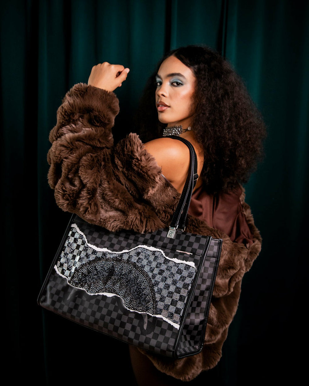 DIAMOND HEIST TORTUGA TOTE | Sprayground Hot Deal