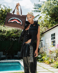 SAWTOOTH SHARKS IN PARIS TORTUGA TOTE | Sprayground Bargain