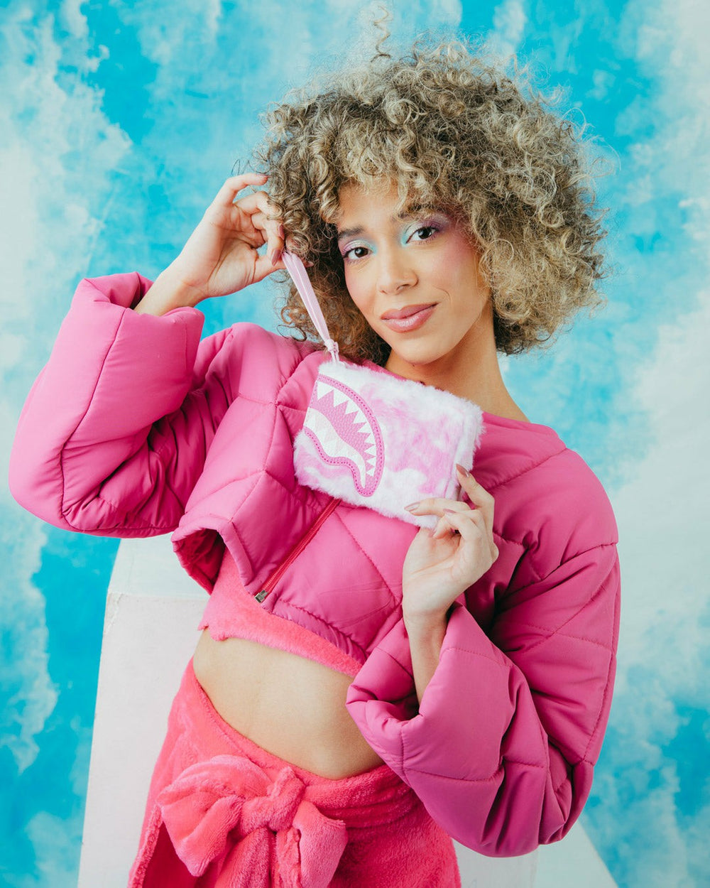 FURRROCIOUS IN PINK WALLET | Sprayground Discounted