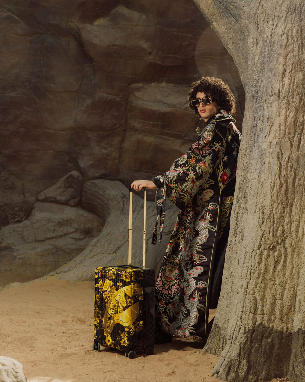 BILLIONAIRE BLOOM CARRY-ON LUGGAGE | Sprayground Special Offer