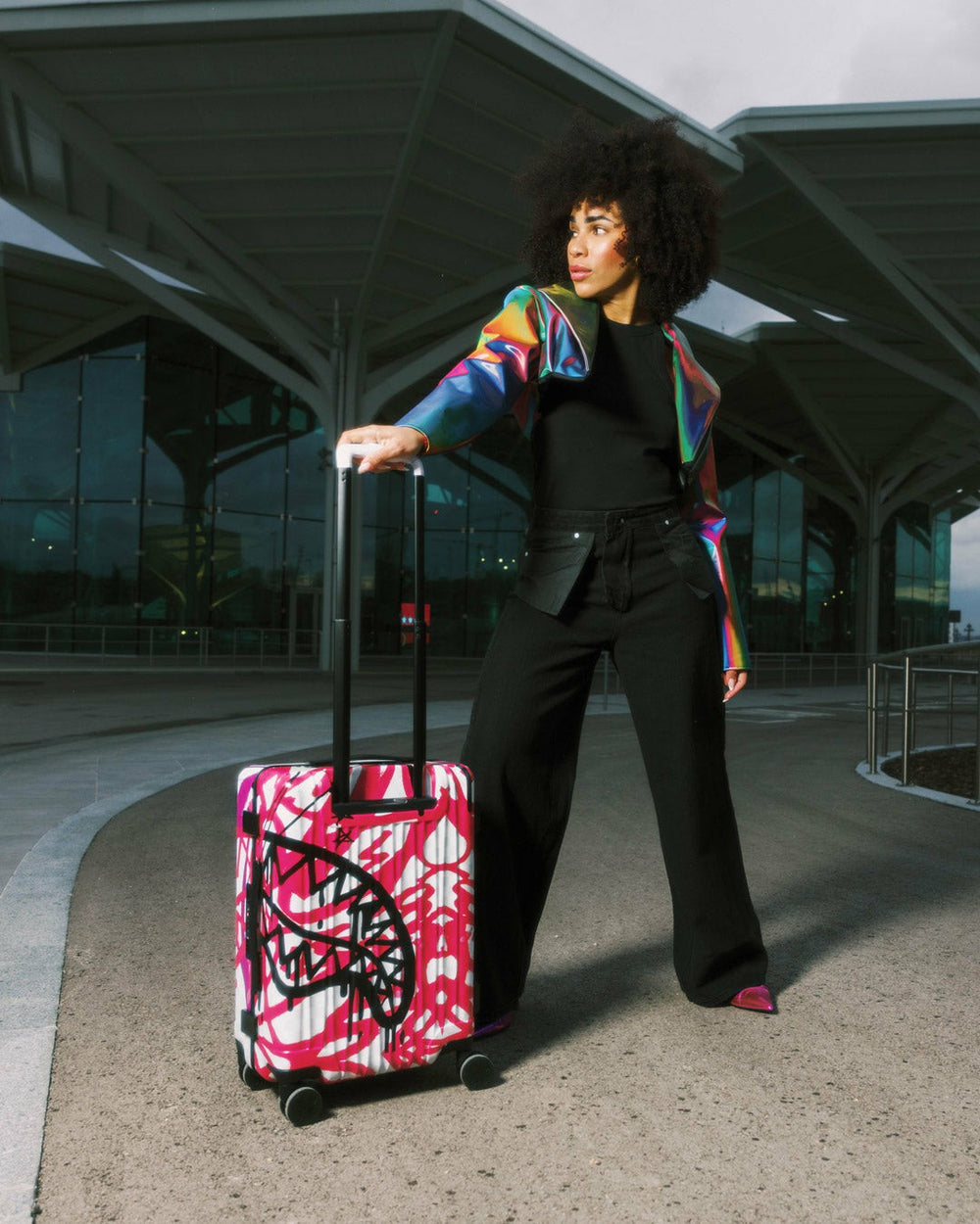 CRASH GRAFF TURBO CARRY-ON LUGGAGE | Sprayground On Sale