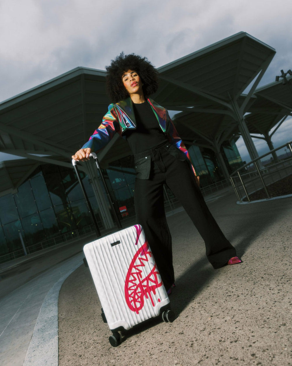 CRASH GRAFF TURBO CARRY-ON LUGGAGE | Sprayground On Sale