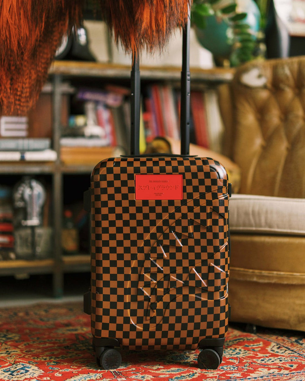 KATANA CHECK BOSS CARRY-ON LUGGAGE | Sprayground Bargain
