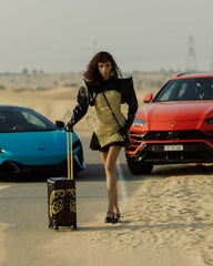 GOLD FANG CARRY-ON LUGGAGE | Sprayground Value Deal